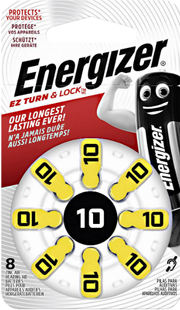 Батарейка Energizer Zinc Air 10 DP 8/48шт (Zinc Air 10DP ZA10 PR70 AC10 DA230 10A 10HP PR10 PR230) фото