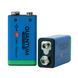 Аккумулятор Quantum Li-ion USB CR9V(6F22) 9V, 600mAh plastic case (шт) 1472 фото 1