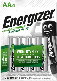Акумулятор Energizer AA/HR6/4 2000 mAh Pre-Ch фото