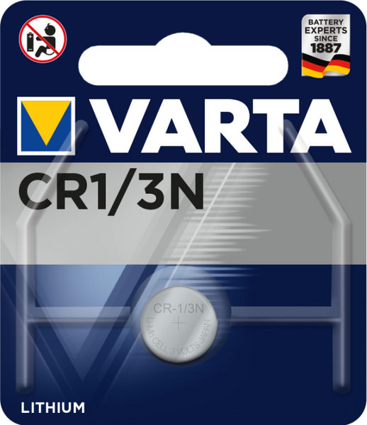 Батареї літієві CR 1/3 N Varta фото