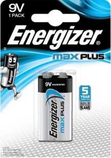 Батарейки Energizer MaxPlus 6LR61 9V фото
