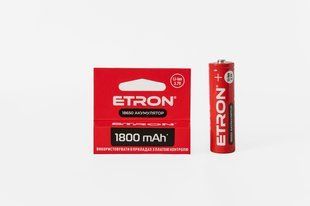 Акумулятор ETRON Ultimate Power 18650 1800 mAh фото