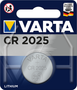 Батареї літієві CR 2025 Varta фото