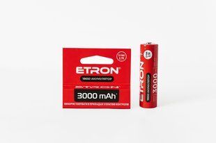 Акумулятор ETRON Ultimate Power 18650 3000 mAh фото