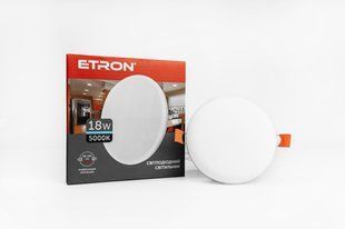 Світильник світлодіодний ETRON Decor 1-EDP-611 18W 5000К ІР20 коло фото