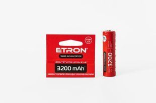 Акумулятор ETRON Ultimate Power 18650 3200 mAh фото