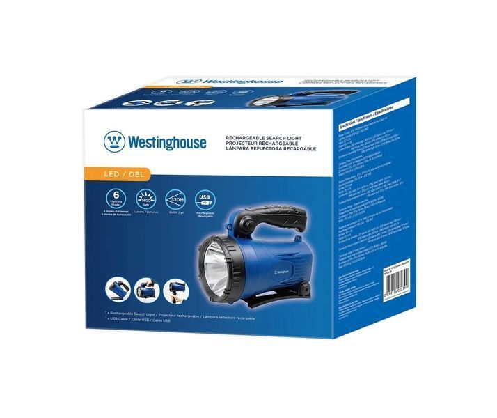 Поисковый фонарь Westinghouse 15W LED WF216 з функцією Power Bank + Micro USB кабель у комплекті фото