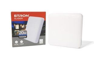 Світлодіодний світильник ETRON Slider 1-EIP-973 20W 95-265V 6500К ІР44 квадрат фото