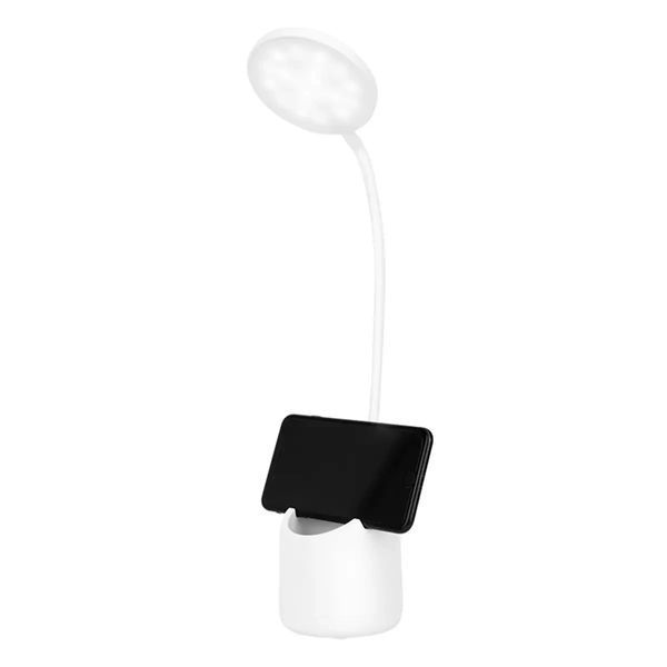 Настольная светодиодная лампа с аккумулятором Quantum QM-TL1010 TORINO LED USB 5W 260lm 2300-5000K 5V фото