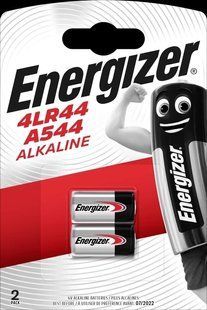 Батарейки Energizer LR544 / 4LR44 / 2/20 (7638900393354) фото