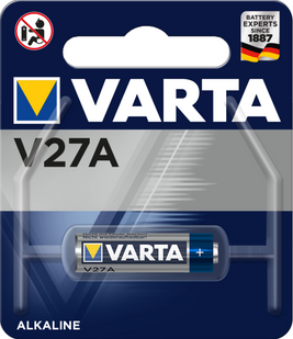 Алкалінові Батарейки Varta V27 фото