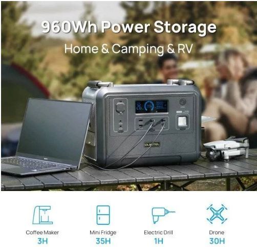 Портативна зарядна станція OUKITEL 1200Вт (P1201E) фото