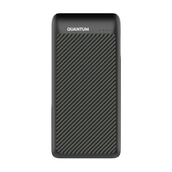 Універсальний мобільний акумулятор Power bank fast charging Quantum QM-PB1022 black 20 000mAh 3.7V фото