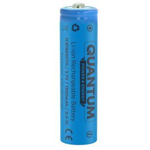 Акумулятор Quantum Li-ion ICR18650, 1500mAh, 0.5-1С (шт) фото