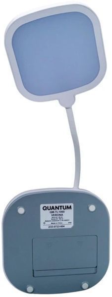 Настільна світлодіодна лампа з акумулятором Quantum VERONA QM-TL1061 LED 3.5W 450lm 4100К USB 5V 4000mAh з Power Bank фото