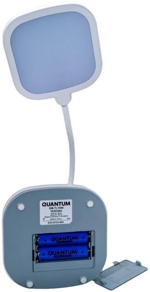 Настільна світлодіодна лампа з акумулятором Quantum VERONA QM-TL1061 LED 3.5W 450lm 4100К USB 5V 4000mAh з Power Bank фото
