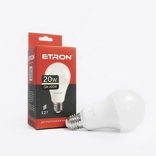 LED лампа ETRON Light 1-ELP-001 A70 20W 3000K E27 фото