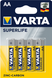 Батарейки солевые АА Varta SUPERLIFE AA R6 4008496556267 628 фото 2