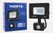 Прожектор NORTE Spotlight 1-NSP-1222 20W 6500К з датчиком руху 1108 фото 1