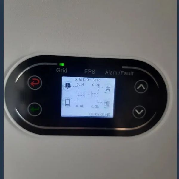 Гібридний інвертор INVT XD6KTL 6kW 48V IP66 з акумулятором V-TAC LiFePO4 9.6kW 48V 200Ah VT-48200B, WI-FI фото