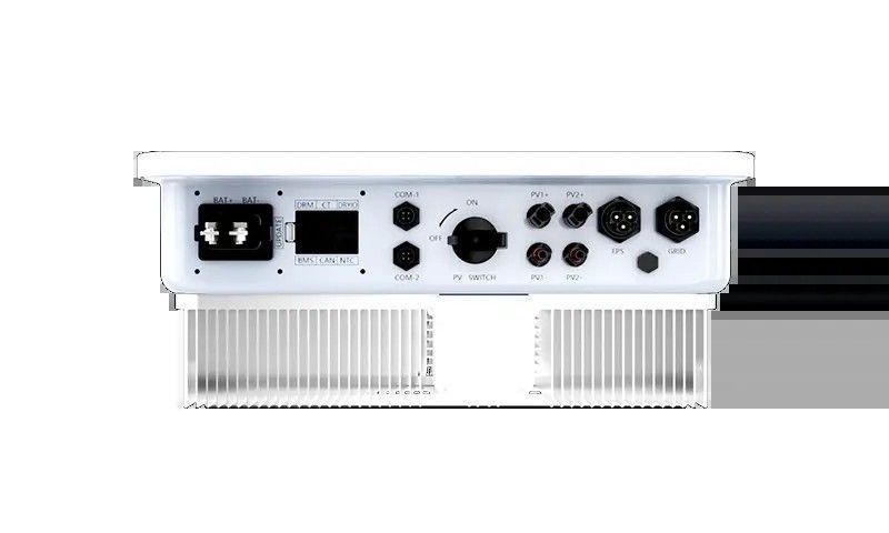 Гібридний інвертор INVT XD6KTL 6kW 48V IP66 з акумулятором V-TAC LiFePO4 9.6kW 48V 200Ah VT-48200B, WI-FI фото