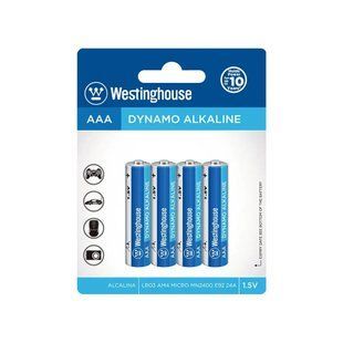 Батарейки лужні ААА Westinghouse Dynamo Alkaline AAA LR03 бл4шт 0889554000007 фото
