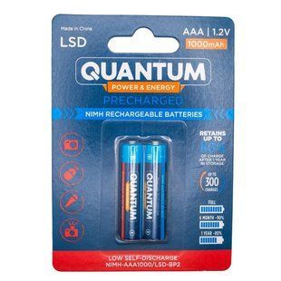Акумулятор Ni-MH з низьким саморозрядом (LSD) Quantum 1000mAh 1.2V AAA фото