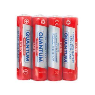 Батарейки соляні ААА Quantum Hard AAA R03 уп40шт 6973467010063 фото