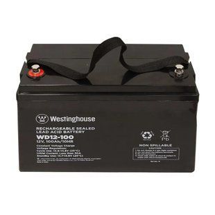 Батарея акумуляторна Westinghouse WD12-100 AGM Deep Cycle, 12V/100Ah/T16 фото