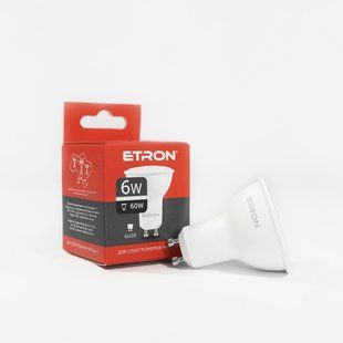 LED лампа ETRON Light 1-ELP-068 MR16 6W 4200K 220V GU10 фото
