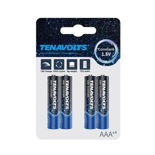 Акумулятор TENAVOLTS Lithium AAA 740mAh 1.5V фото