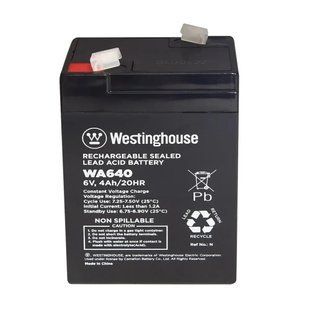Батарея акумуляторна Westinghouse WA640 6V/4Ah/F1 фото