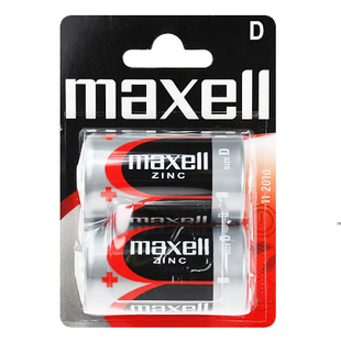Сольова батарейка Maxell D/R20 фото