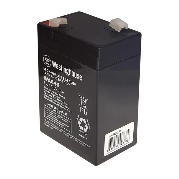 Батарея акумуляторна Westinghouse WA640 6V/4Ah/F1 фото