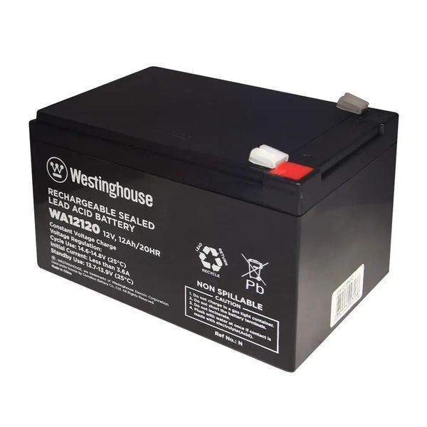 Батарея акумуляторна Westinghouse WA12120 12V/12Ah/F2 фото