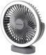 Вентилятор портативний з підсвічуванням Quantum FAN (2x 3.7V 1200 mAh) 1810 фото 1