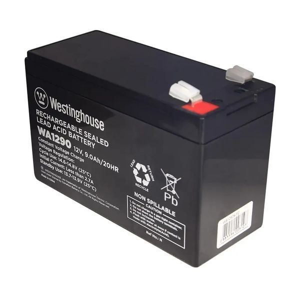 Батарея акумуляторна Westinghouse WA1290 12V/9Ah/F2 фото