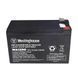 Батарея акумуляторна Westinghouse WA1290 12V/9Ah/F2 1343 фото 1
