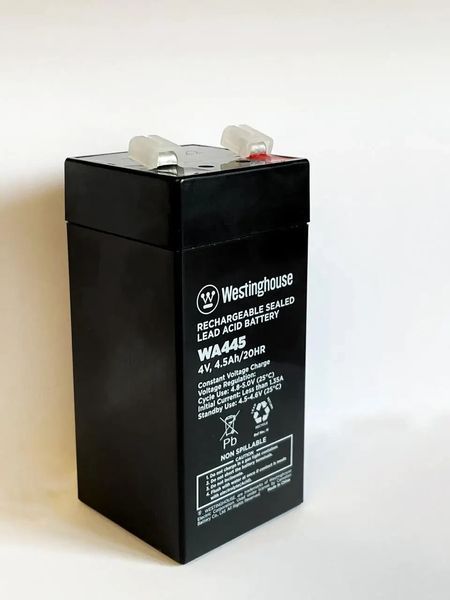 Батарея акумуляторна Westinghouse WA445 4V/4.5Ah/T1 фото