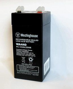 Батарея акумуляторна Westinghouse WA440 4V/4Ah/T1 фото