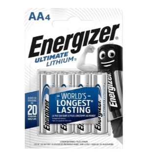 Батарейки літієві АА Energizer Ultimate Lithium AA FR6 7638900262643 фото