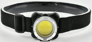 Ліхтар налобний акумуляторний Quantum Lucky LED COB + Мicro USB кабель в комплекті (QM-FL4010) (шт) фото