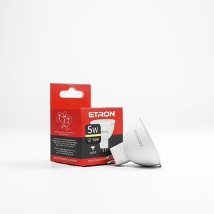 LED лампа ETRON Light 1-ELP-061 5W MR16 3000K 220V GU5.3 фото
