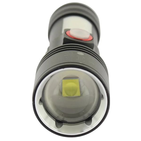 Ліхтар пошуковий Quantum QM-FL1031 Adept 10W LED zoom + COB з USB фото
