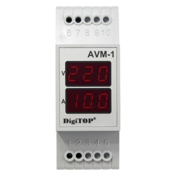 Ампер-вольтметр DigiTOP AVM-1 (4820118381015) фото