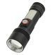 Ліхтар пошуковий Quantum QM-FL1031 Adept 10W LED zoom + COB з USB 1431 фото 1