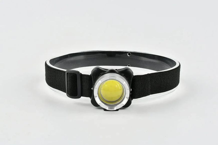 Фонарь налобный аккамуляторный Quantum Lucky LED COB + Мicro USB кабель в комплекте (QM-FL4010) (шт) фото