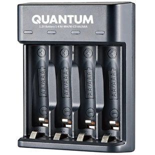 Зарядний пристрій QM-BC1040 для Ni-MH/Ni-CD AA/AAA 4*x (USB) (шт) фото