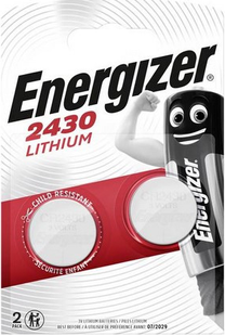 Батареї літієві CR2430 Lithium Energizer фото