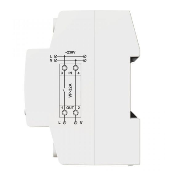 Реле напряжения DigiTOP VP-25A M2W 4820118381350 фото